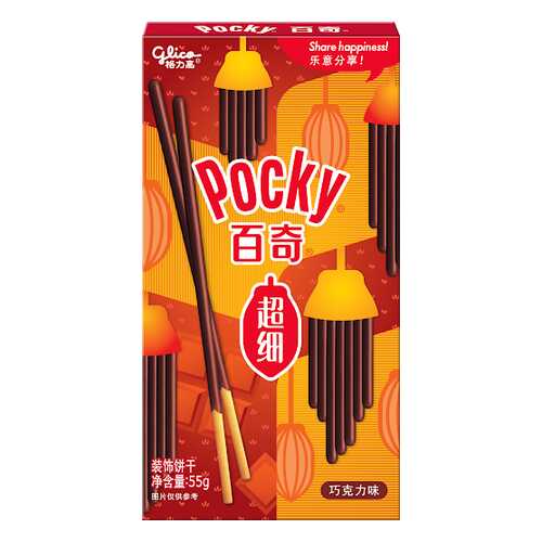 Палочки Glico Pocky со вкусом шоколада 55 г в Покупочка