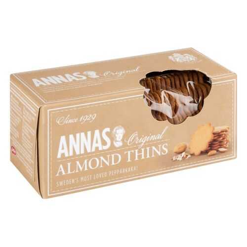 Печенье Annas original almond thins миндальное тонкое 150 г в Покупочка