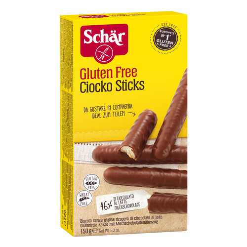 Печенье Dr.Schar сiocko sticks 150 г в Покупочка