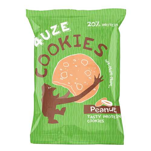 Печенье Fuze cookies вкус арахис 40 г в Покупочка