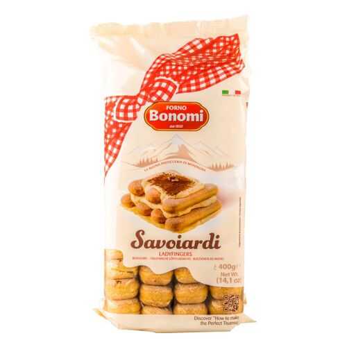 Печенье савоярди Forno Bonomi ladyfingers для тирамису 400 г в Покупочка