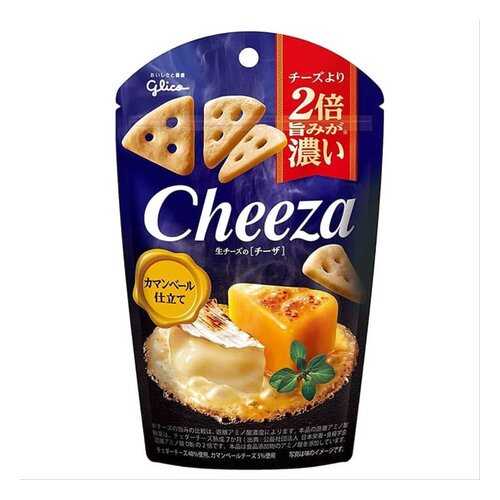 Печенье-снек Glico Cheeza с сыром камамбером 40 г в Покупочка