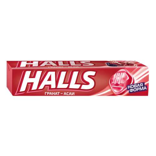 Леденцы Halls со вкусом граната и ягод асаи 12*25 г в Покупочка