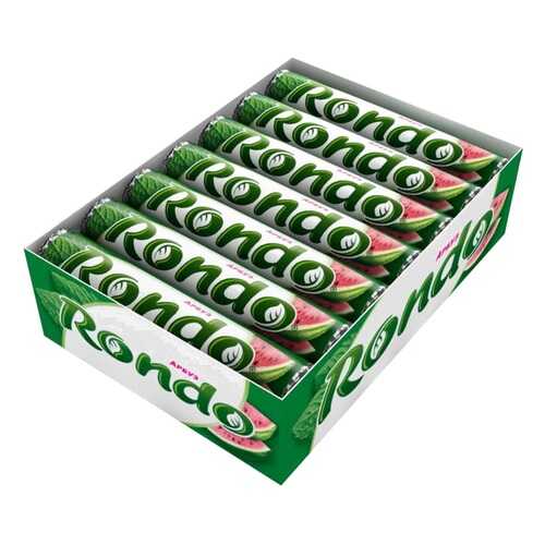 Освежающие мятные конфеты Рондо арбуз 14 шт по 30 г в Покупочка