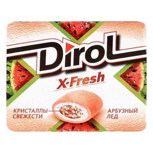 Жевательная резинка Dirol x-fresh арбузный лед 16 г в Покупочка