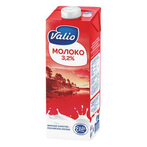 Молоко Valio elite ультрапастеризованное 3.2% 1 кг в Покупочка