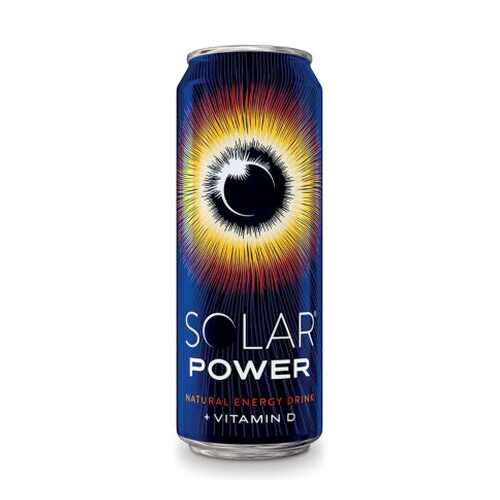 Напиток Solar power Brain boost энергетический газированный 0.45 л в Покупочка