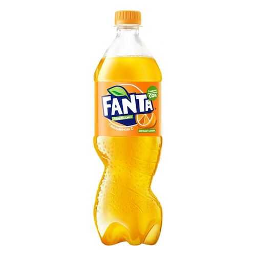 Напиток безалкогольный сильногазированный Fanta апельсин с витамином С пластик 0.9 л в Покупочка