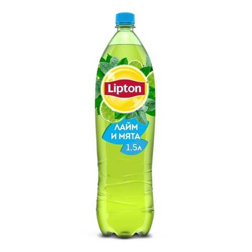 Чай зеленый Lipton лайм и мята 1.5 л в Покупочка