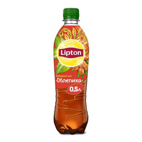 Холодный чай Lipton облепиха по-русски 0.5 л в Покупочка