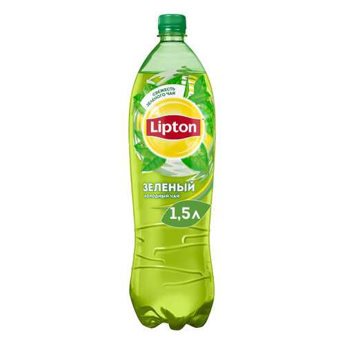 Холодный чай Lipton зеленый 1.5 л в Покупочка