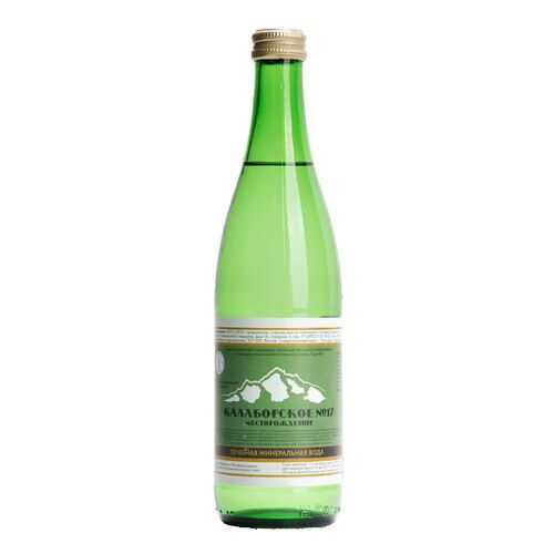 Минеральная лечебная вода Калаборское месторождение №17 12 бутылок по 0.5 л в Покупочка