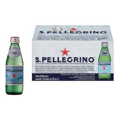 Минеральная вода газ S.Pellegrino 0.5 л стекло по 24 шт в Покупочка
