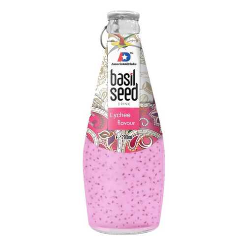 Напиток Basil Seed с ароматом личи стекло 0.29 л в Покупочка